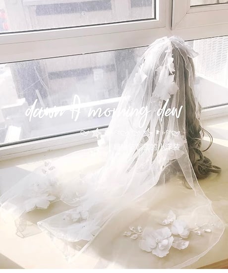 Dawn & Morning Dew Lolita / 朝露の花嫁 クラシックロリィタ アクセサリー （サックス、ピンク、白） [LO917]