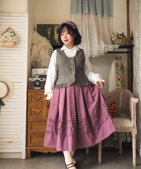 Forest Wardrobe 森林のかご4.0 フリルベスト [LO950]