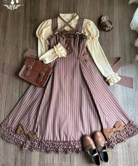 Miss Point / Classical Chocolate JSK [LO1227]