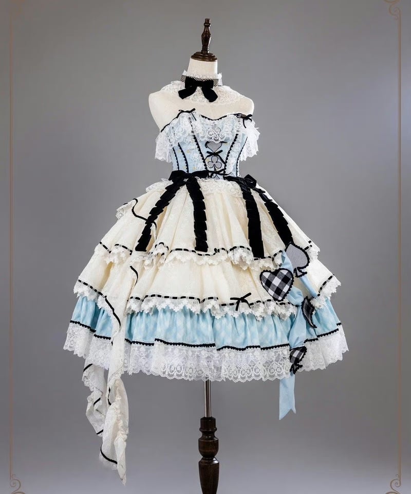 HinanaQueena 夢の国のアリス ロリィタドレス セット [LO830] | Ros 