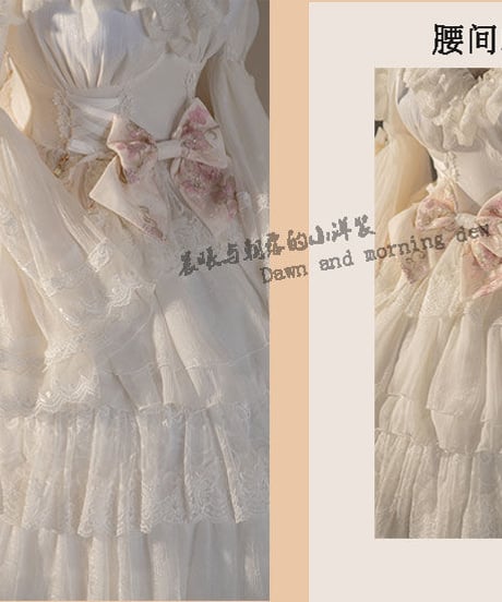 Dawn & Morning Dew 夜明けのエルフ クラシックロリィタ ワンピース [LO706]