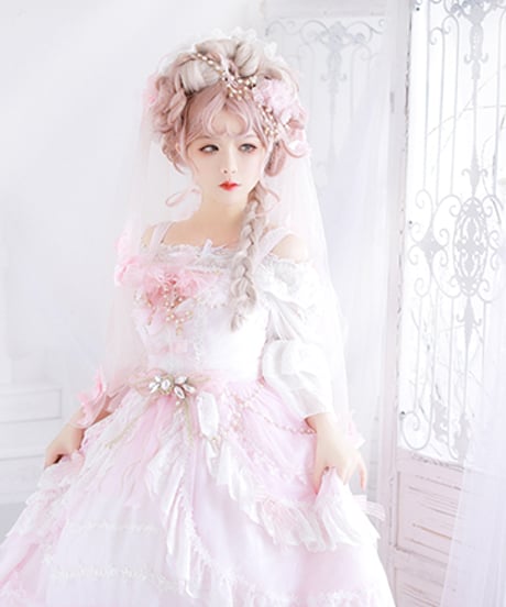 Dawn & Morning Dew Lolita / 朝露の花嫁 クラシックロリィタ JSK [LO917]