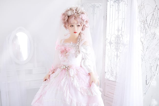 Dawn & Morning Dew Lolita / 朝露の花嫁 クラシックロリィタ JSK