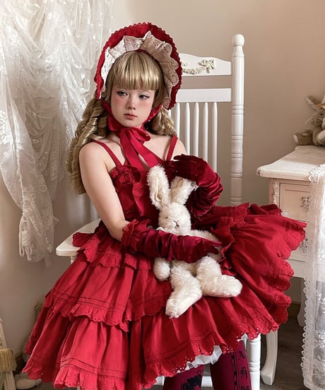WF Lolita / Miss Flora   ロリィタドレス 綿 JSK [LO973]