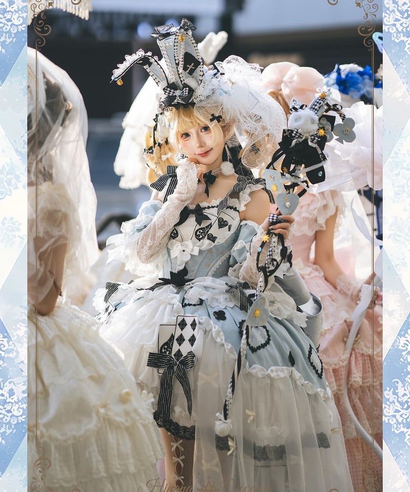 HinanaQueena / アリスの晩餐会 ロリィタドレス セット [LO1609] | R