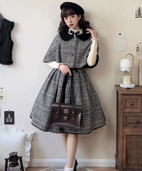 Miss Cube アールグレイティ 秋冬ロリィタドレス 単品 [LO905]