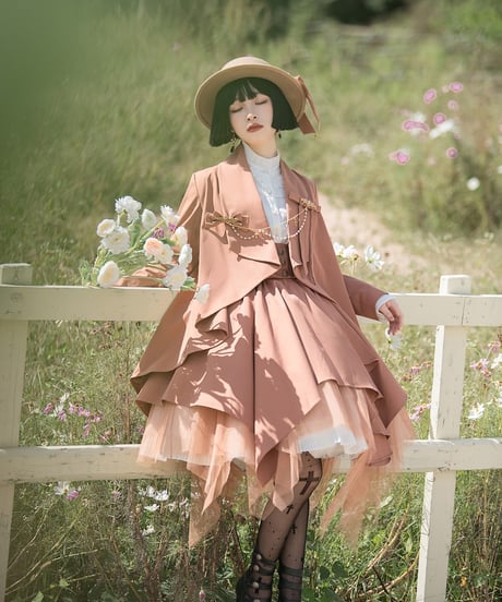 時之神殿Lolita 晚祷歌 イレギュラーヘムジャケット  [LO399]