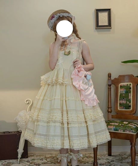 MONO GIRL / Rothenburg Bear フリル段々 JSK [LO845]