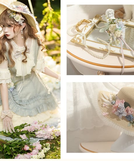 アンナの贈り物 クラシック ロリィタドレス JSK＋ブラウス フルセット [LO287]