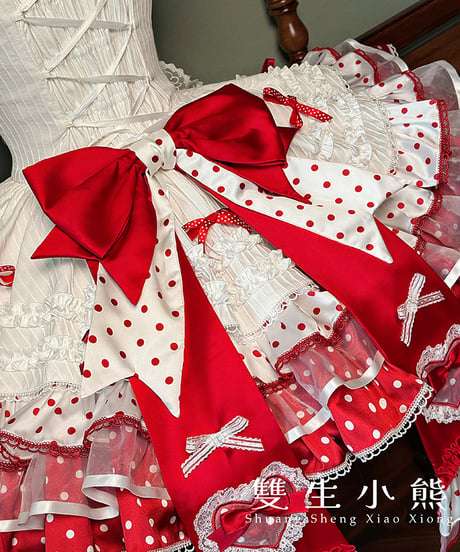 Twin Bears /  ひとくちケーキ姫 ロリィタドレス ワンピース⑫ [LO1478]
