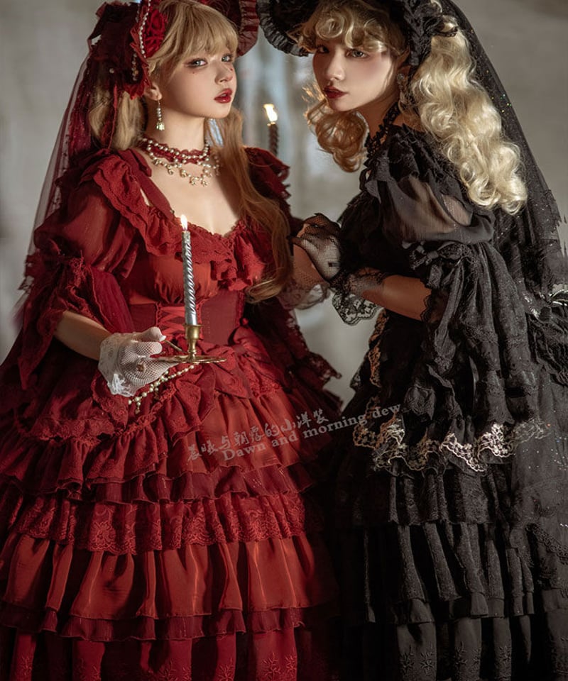 Dawn & Morning Dew 夜明けのエルフ クラシックロリィタ ワンピース