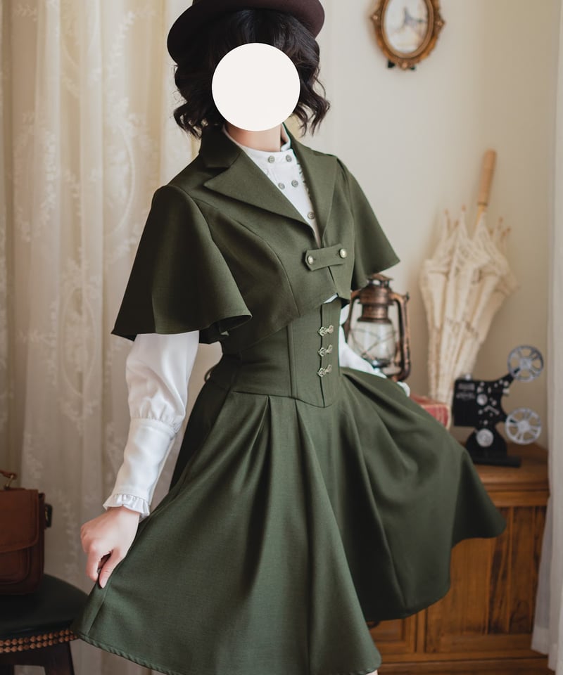 Forest Wardrobe 森林のキャロル ホルターネック コルセットスカート