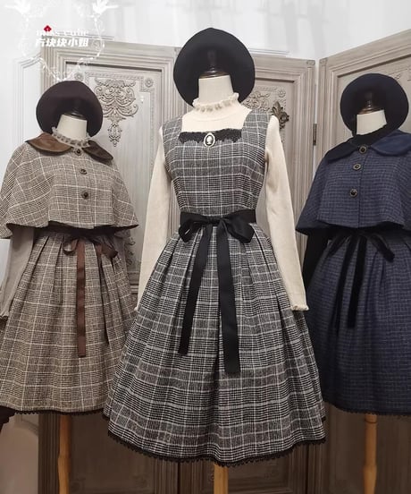 Miss Cube アールグレイティ 秋冬ロリィタドレス JSK セット [LO905]