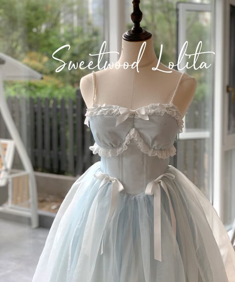 Sweetwood Lolita ストラップドレス Ariel's Dance 単品 [LO381]
