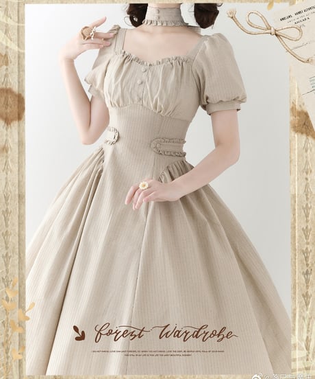 Forest Wardrobe 森の調べ ワンピース [LO1432]