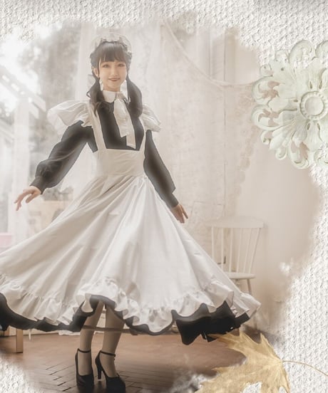 Black Cat Manor ロングメイド服 Ⅳ型 オーダー [OP400]