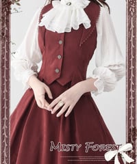 Forest Wardrobe 薄霧森林 コルセットスカート、ベスト、ブラウス [LO906]