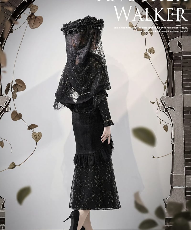 ゴシックロリータドレス - ホーリーナイト　L42＃ Another Walker / Night Whisper ゴシック&ロリィタドレス セット