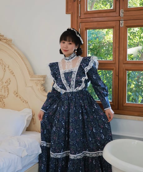 Wizard of Oz / 花間集 フローラルレースワンピース [LO1510]