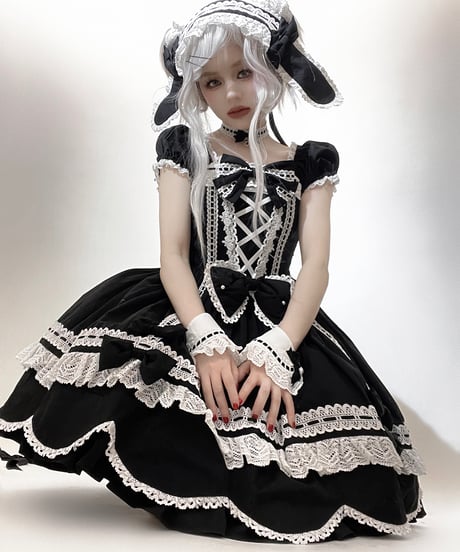 Miss Point / 追憶の庭のうさぎ姫 ロリィタワンピース [LO1418]