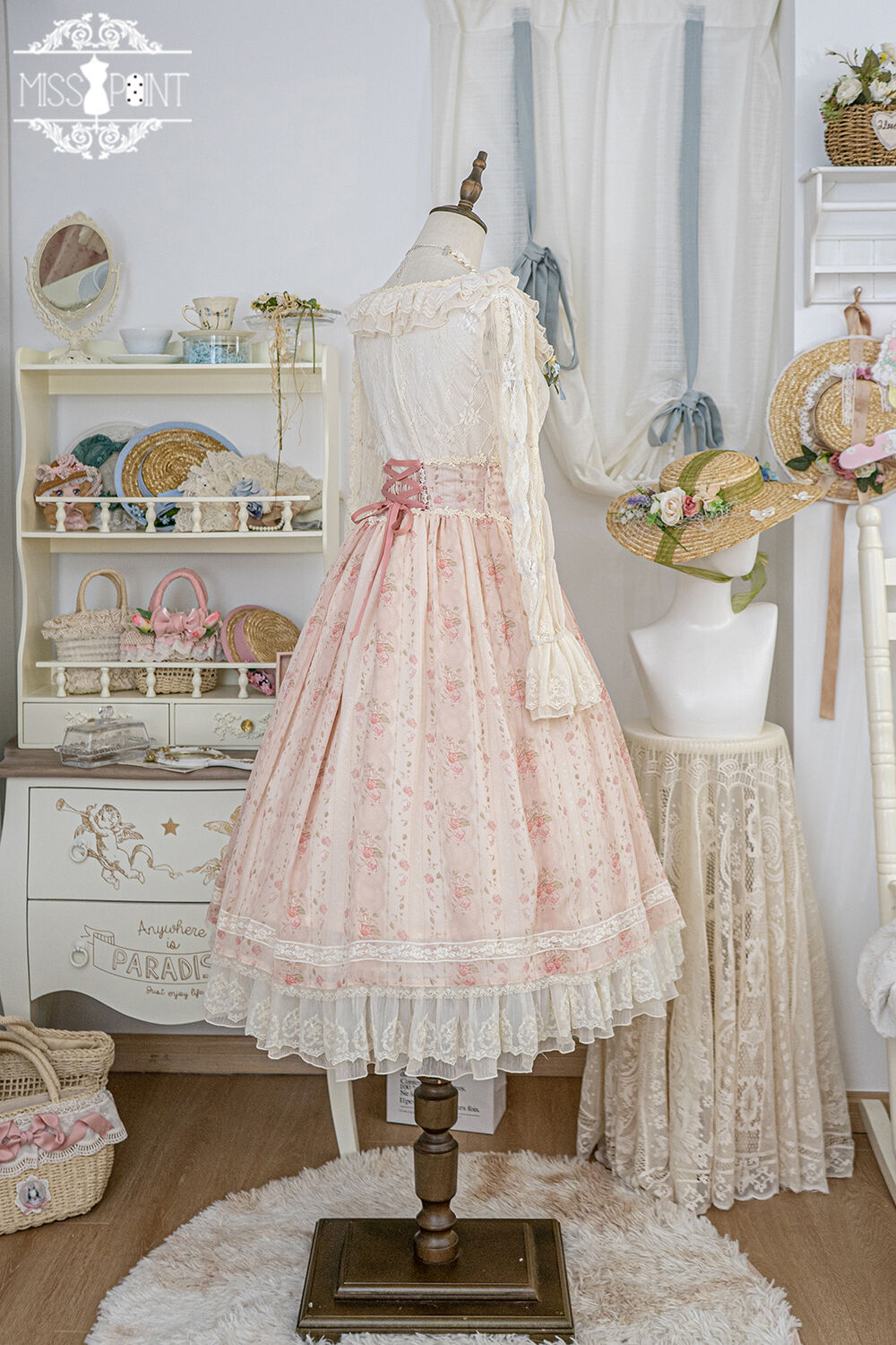 Miss Point サリーガーデン 3.0/1.0 エンパイアスタイルドレス Miss Point サリーガーデン 3.0/1.0 エンパイアスタイルドレス