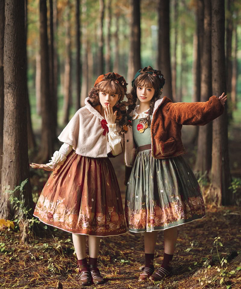 Miss Point 森のきつね ロリィタドレス JSK [LO689] | Roses o