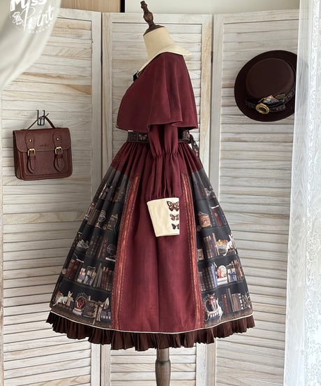 Miss Point / 独文の書架シリーズ OP、JSK、吊SK、長袖ブラウス [LO1505]