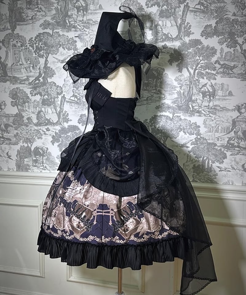 Alice Girl / Mystery Doll ロリィタ ホルターネック ワンピース[ Alice Girl / Mystery Doll ロリィタ ホルターネック ワンピース[