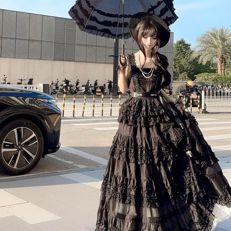 紅縁燈蛾　3点セット　ゴスロリ　白ロリ　しゅくれどーる　ロリィタ　ロリータ SEASONZ ロリータ スイートロリータ クラシカル クラロリ エレガント