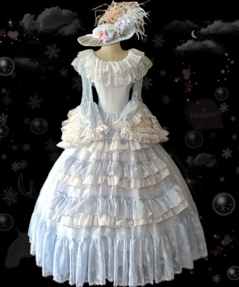 クラシカル プリンセスロリィタ ドレス [LO187] | Roses on the