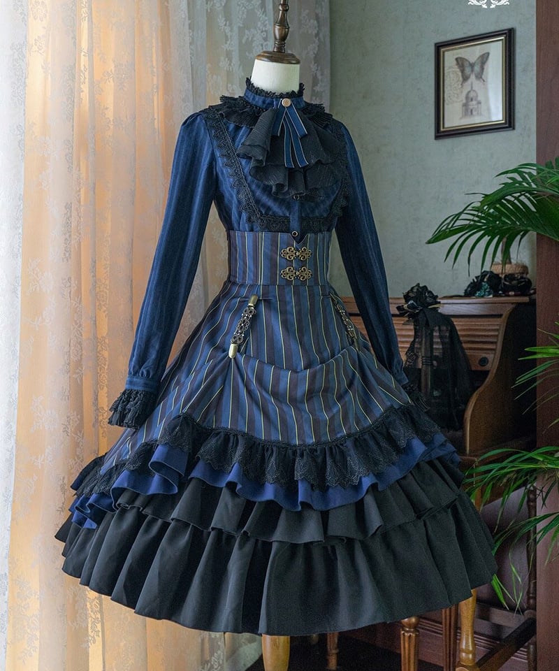 アンシャンテリックアンシャンテリー コルセット スカート ロリィタ