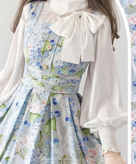 Forest Wardrobe 森林のかご2.0 花柄JSK [LO652]