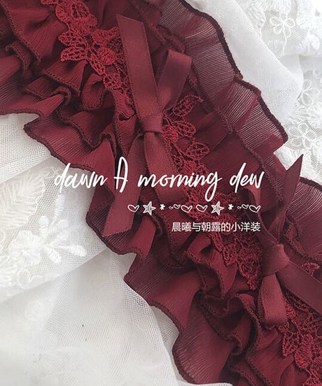 薔薇少女 クラシックロリィタ  ネックレス/ヘッドドレス[LO195]