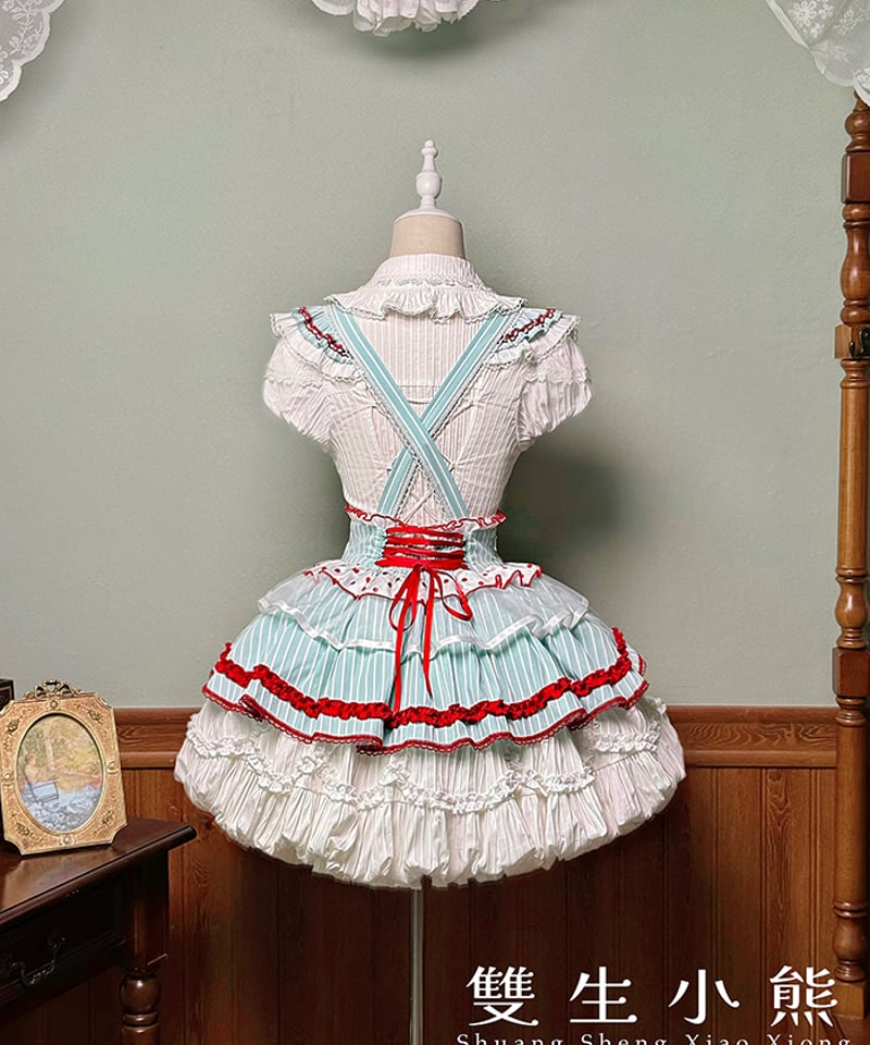 babythree ロリータ　シークレット with PUJI Letter and Poetry シリーズ 暮蝶 ロリィタ ドレス セ
