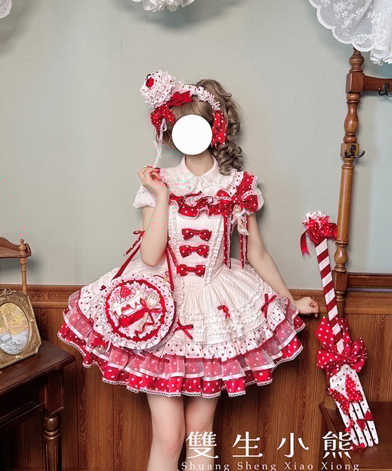 Twin Bears / ひとくちケーキ姫 ロリィタドレス ワンピース④