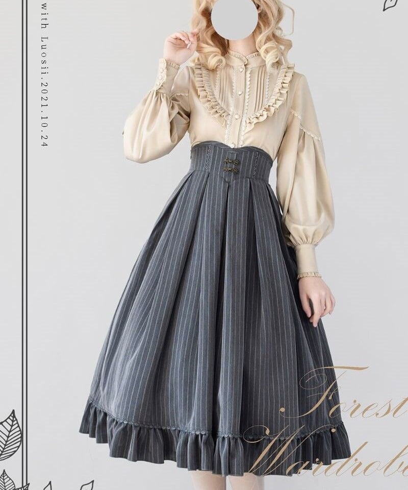 Forest Wardrobe 森林以北 コルセットスカート単品 [LO428 Forest Wardrobe 森林以北 コルセットスカート単品 [LO428