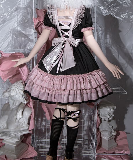 Black Fairy Lolita ラブサイクル ロリィタドレス ワンピース単品 [LO472]