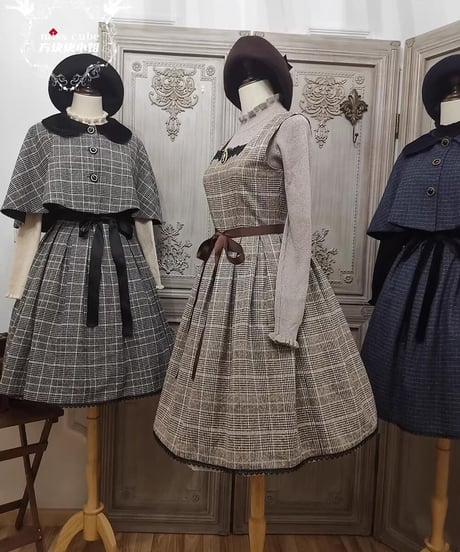 Miss Cube アールグレイティ 秋冬ロリィタドレス JSK セット [LO905]