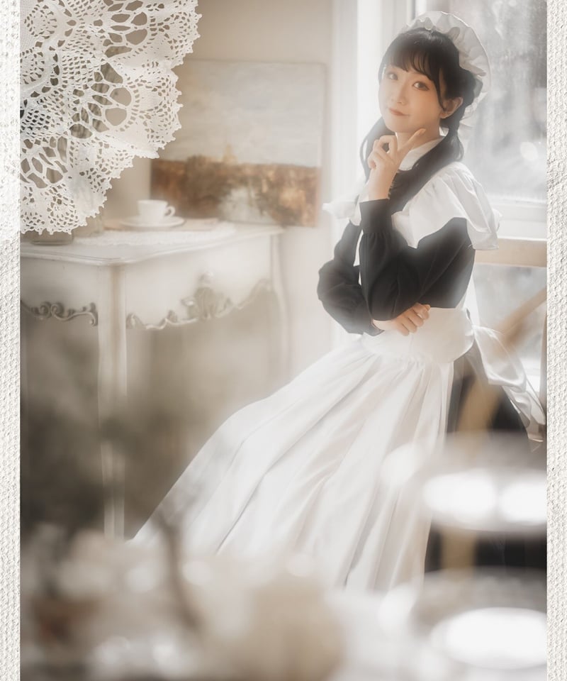 Black Cat Manor ロングメイド服 Ⅳ型 オーダー [OP400] | Roses