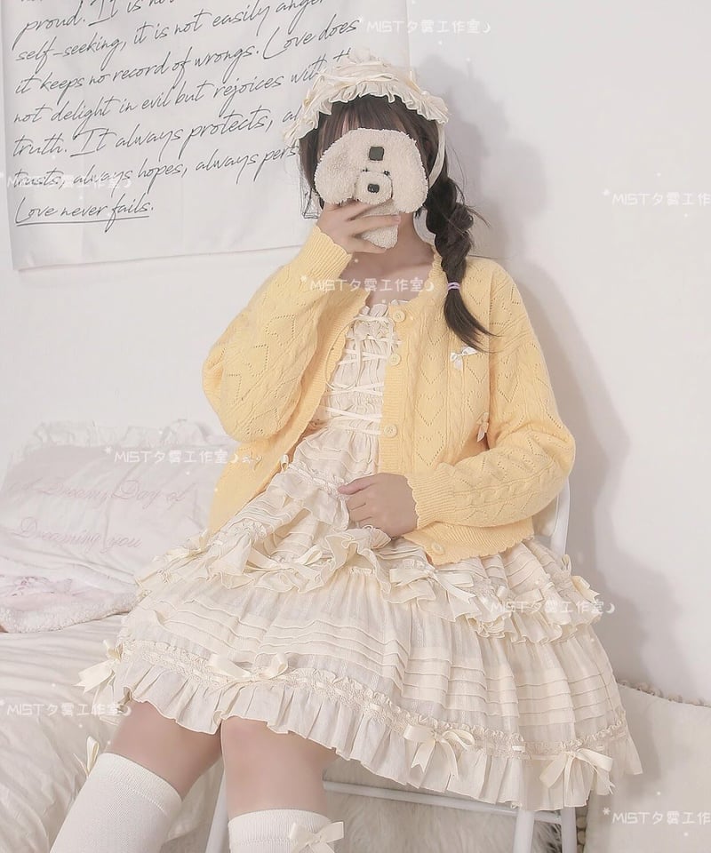 BABY】Dreaming Laceワンピースセット(薔薇なし) BABY】Dreaming Lace