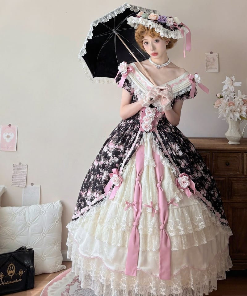 Uncle's Workshop / ドロシーの花壁 ロリィタドレス OP, JSK① [LO