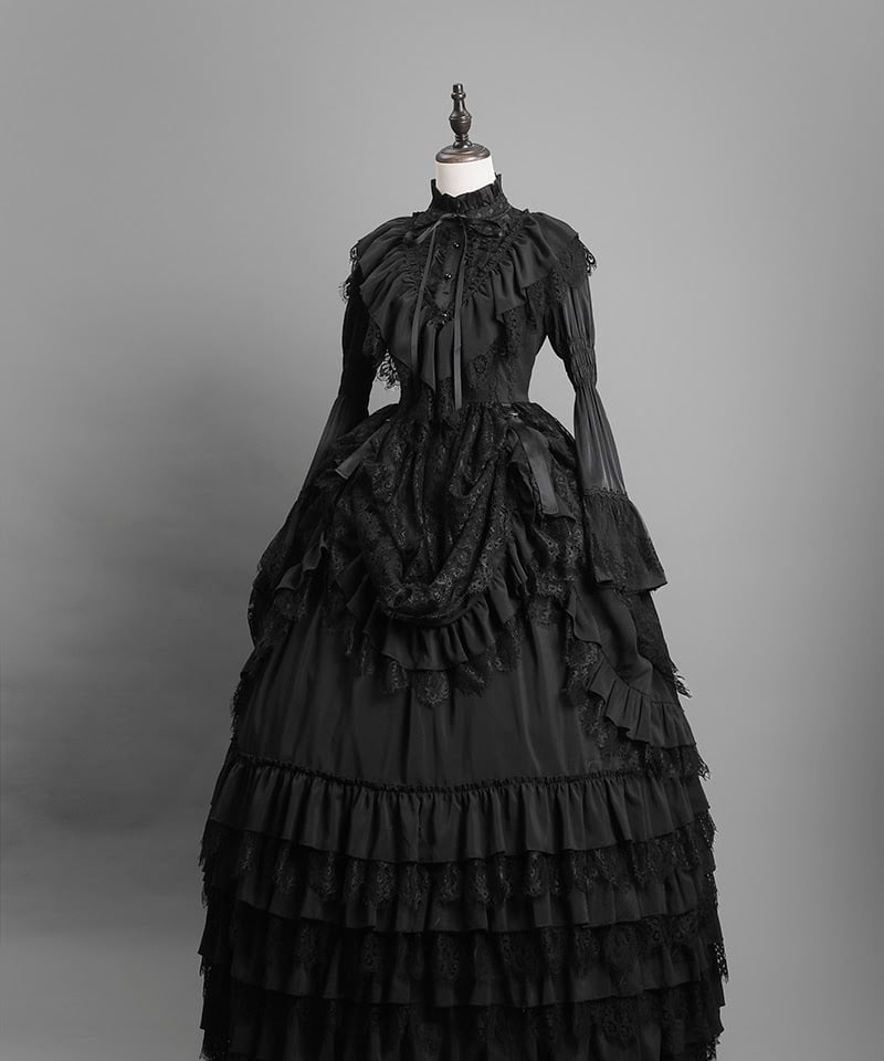 VantablackStudio / アマラ 未亡人のドレス ゴシック JSK