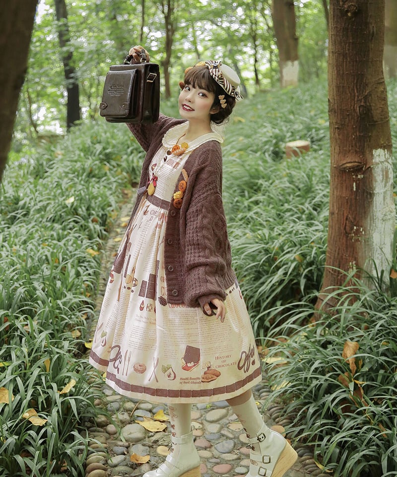 Miss Point チョコレートデイリー ロリィタ ニットカーディガン [LO364