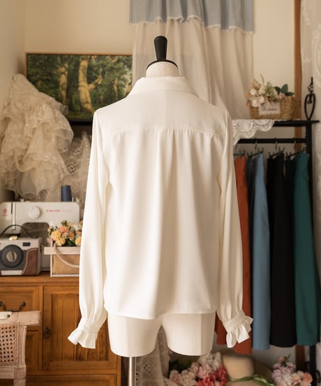 Forest Wardrobe 森林のかご4.0 二重襟ブラウス [LO950]