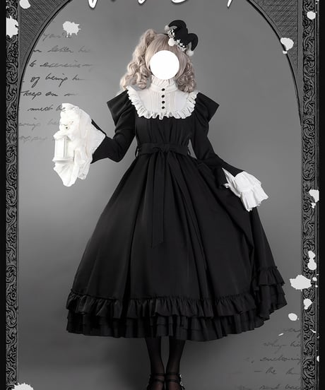 VantablackStudio / No.1 Doll ゴシック ワンピース [LO1379]