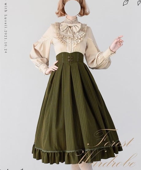 Forest Wardrobe 森林以北 コルセットスカート単品 [LO428]