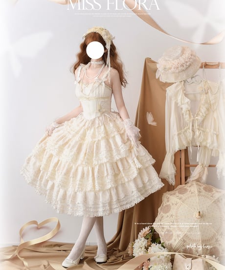 WF Lolita / Miss Flora  ロングSP ロリィタドレス アクセサリー [LO973]