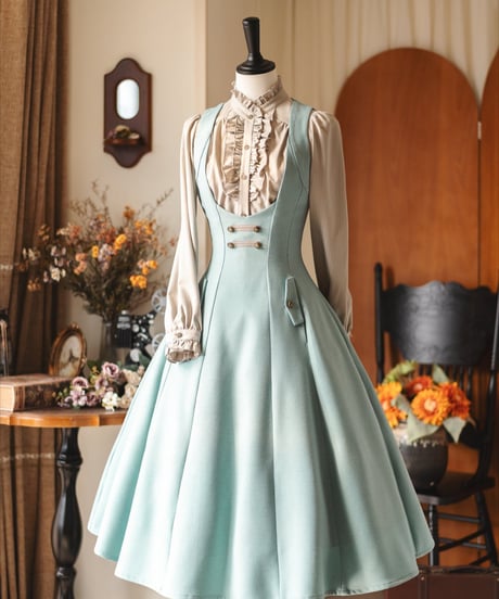 Forest Wardrobe / 森林回廊 コルセットJSK、ブラウス [LO1577]
