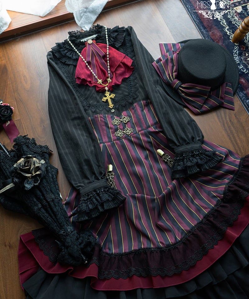 最終値下げ!中国ロリィタ misspoint コルセットスカ一ト ウエスト94