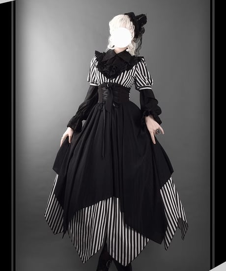 VantablackStudio / Wednesday Addams Manor ゴシック SK, ブラウス, ジャケット [LO919]